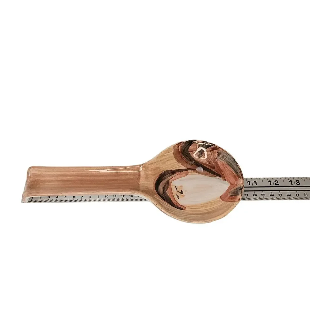 Santa Claus Spoon Rest - Made in Italy By Marco e Cristina - Christmas Holiday